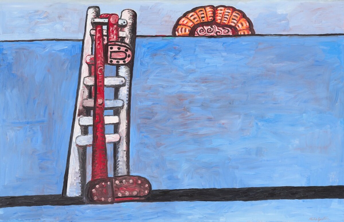 The Ladder by Philip Guston