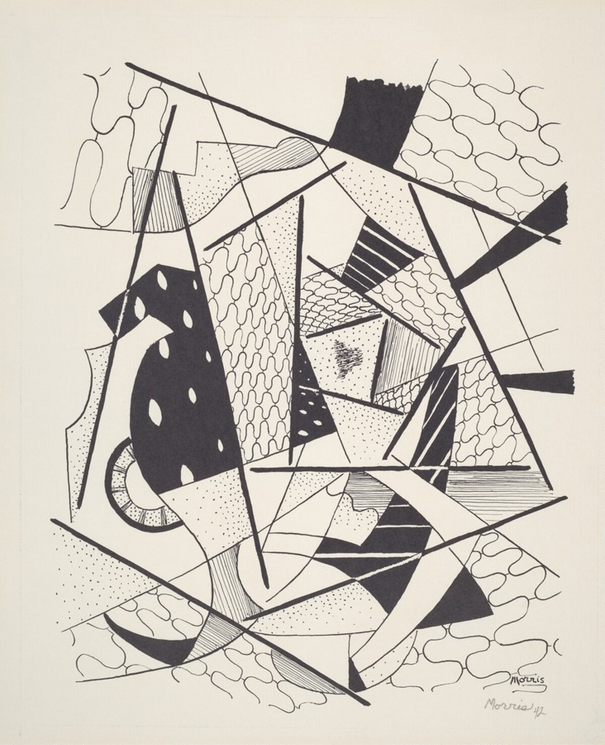Untitled (Abstraction) by George Lovett Kingsland Morris