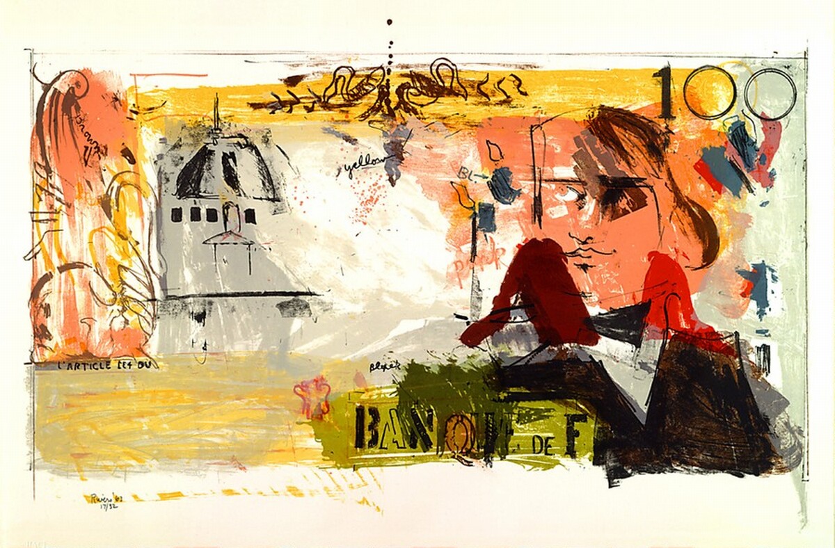 French Money by Larry Rivers