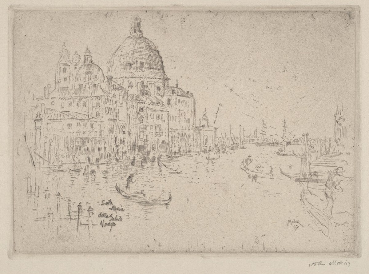 Santa Maria Della Salute, Venice by John Marin