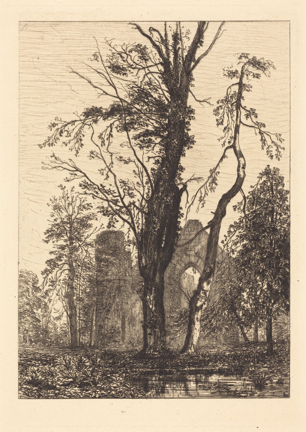 Dans un Parc by Maxime Lalanne