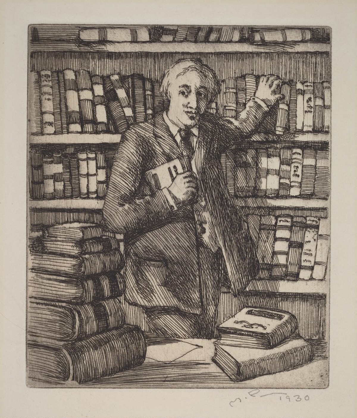 The Librarian by Martin Petersen