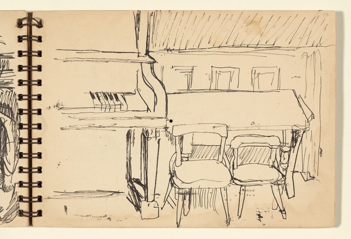 Sketchbook by Mark Rothko