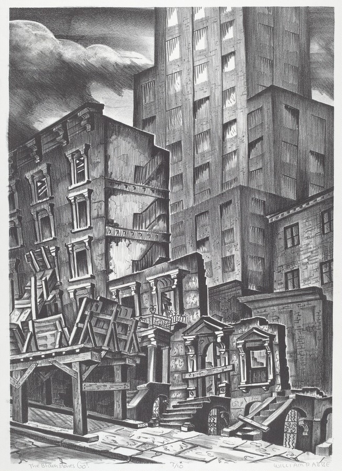 The Brownstones Go! by William Parker Abbe