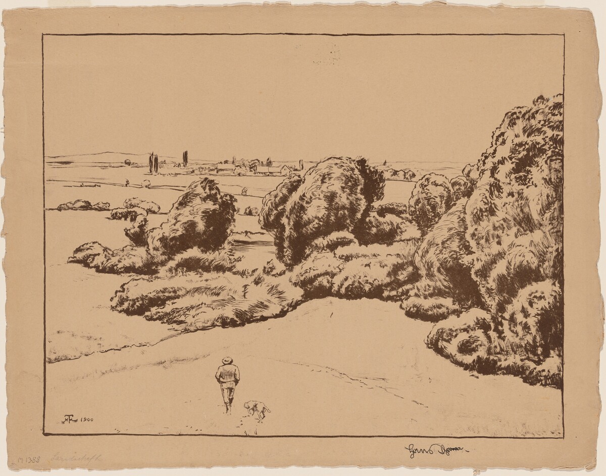 Landscape by Hans Thoma