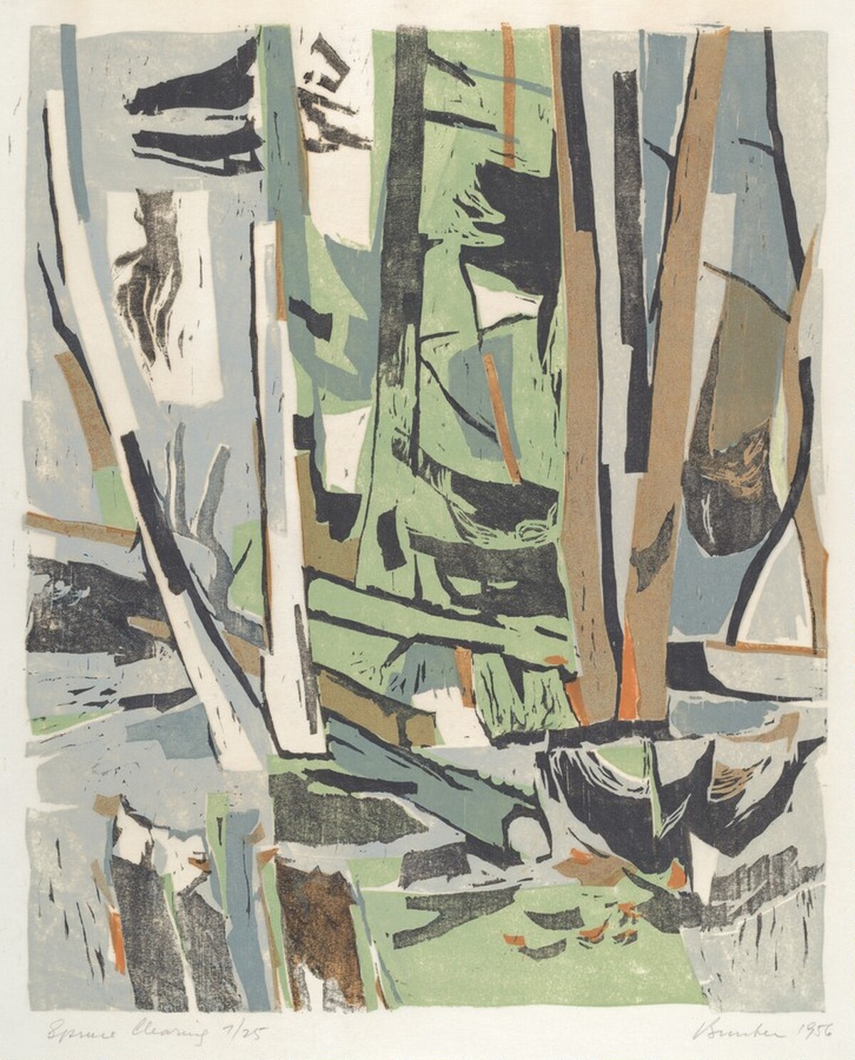 Spruce Clearing by George Bunker