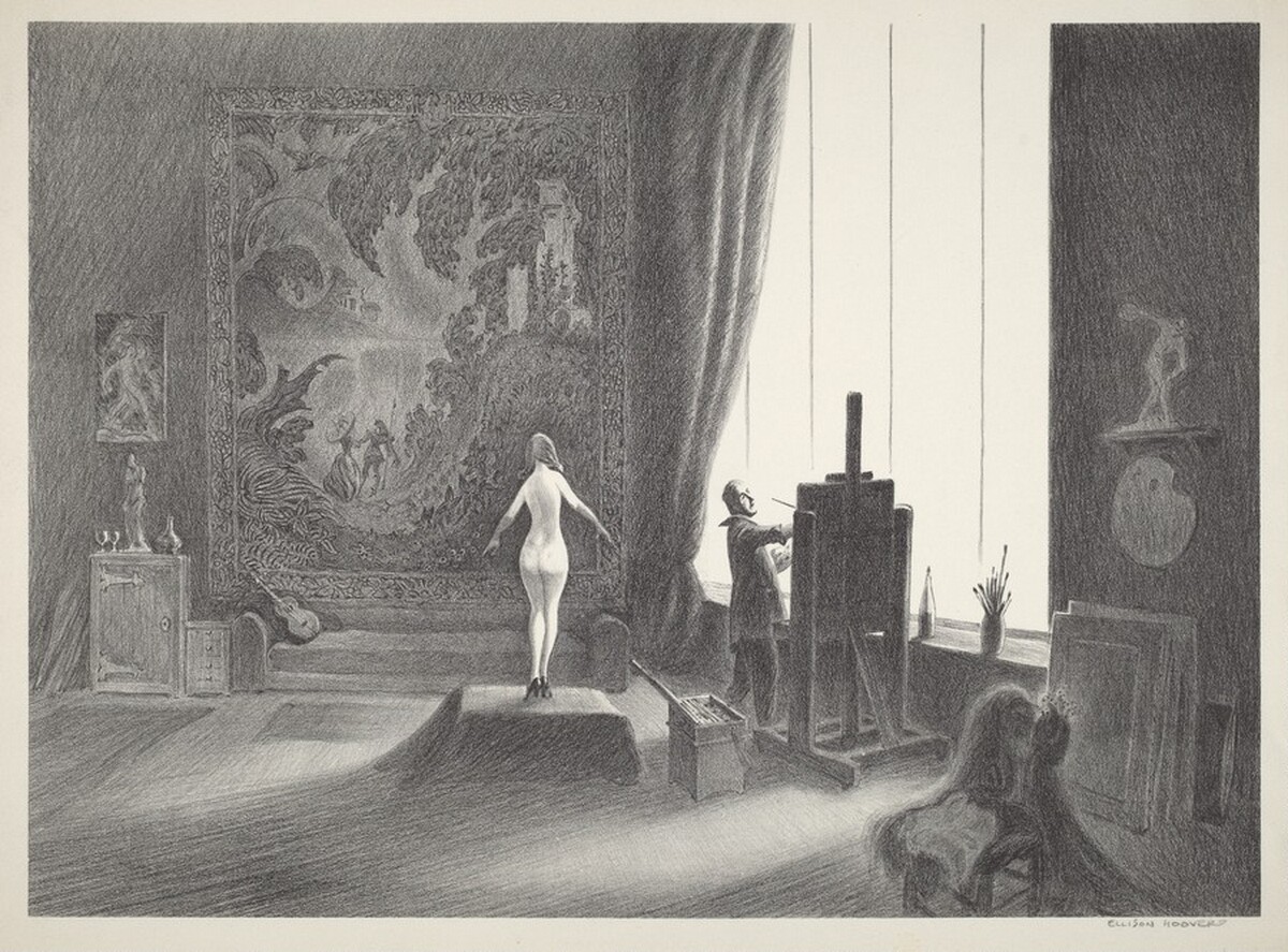 The Artist's Studio by Ellison Hoover