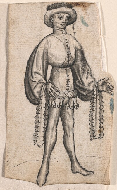A Standing Courtier