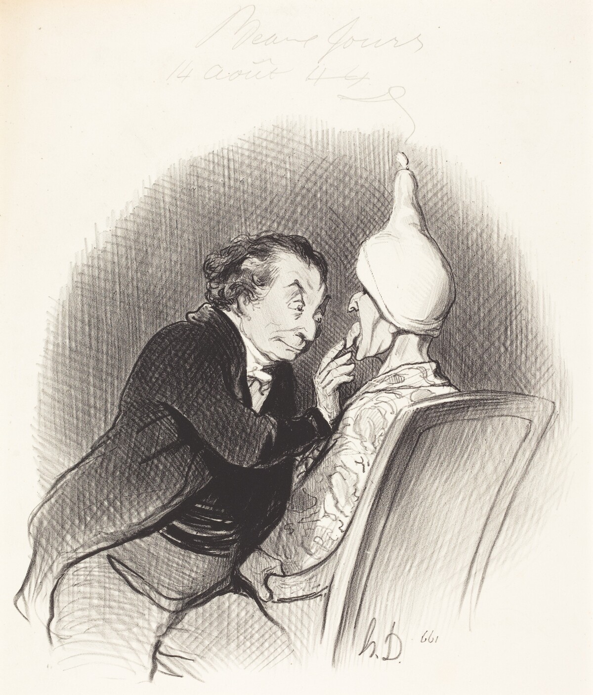 Une Heureuse trouvaille by Honoré Daumier