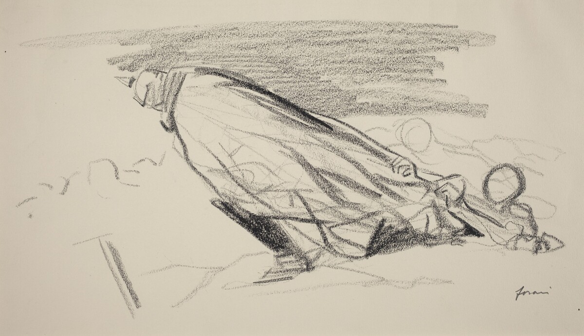 Ceux de la premiere heure.  "Sire! ou en somme-nous de "la guerre fraiche et joyeuse"? ..." by Jean-Louis Forain