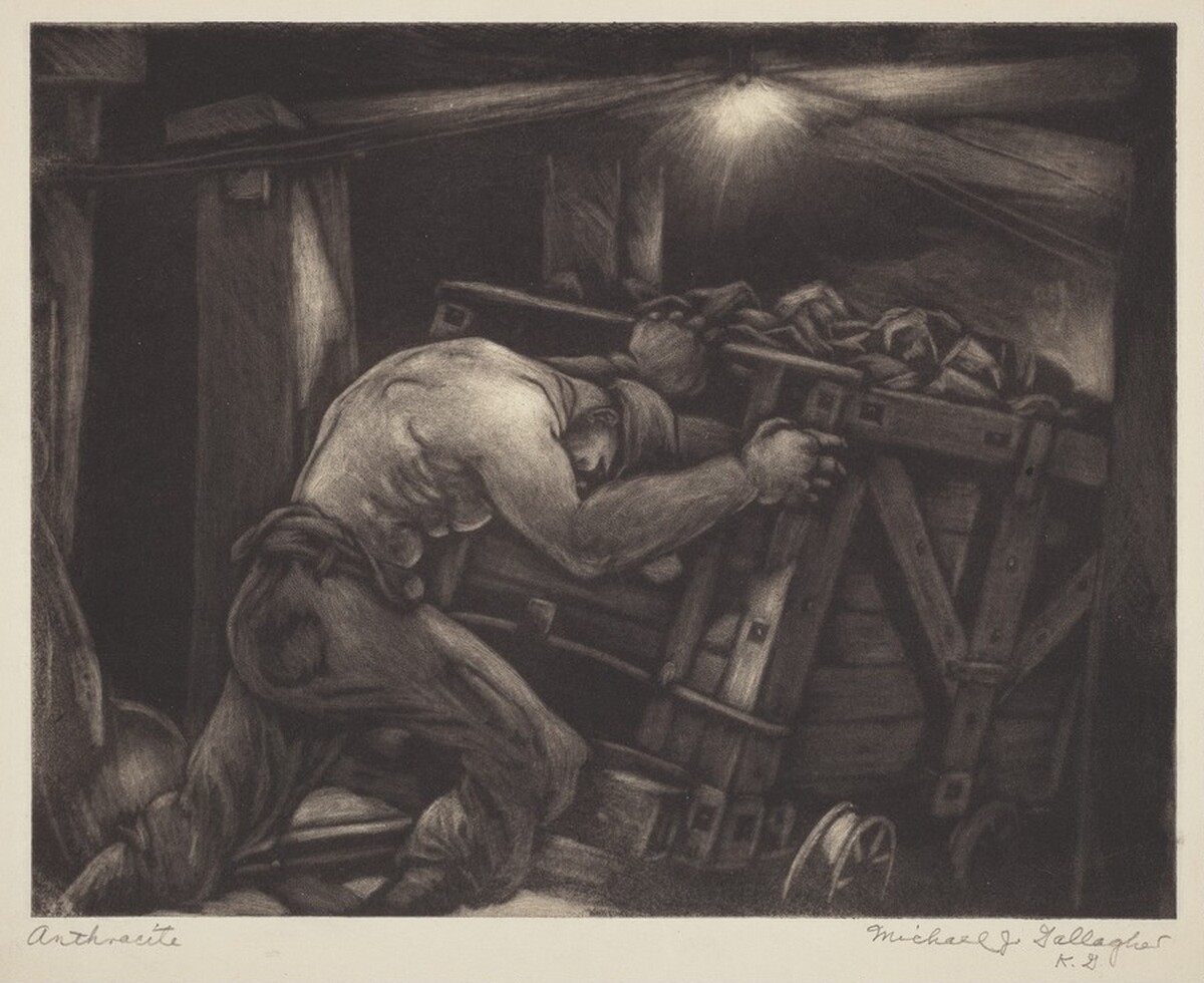 Anthracite by Michael Joseph Gallagher