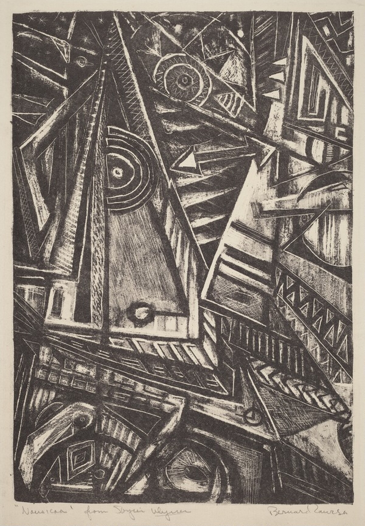Nausicau (from James Joyce's Ulysses) by Bernard Zawisa