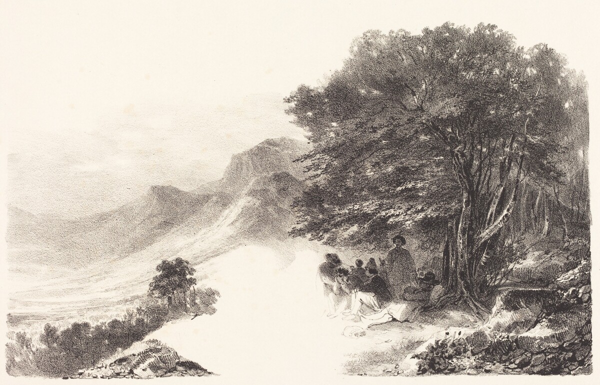 Paysans se reposant dans la Campagne (Peasants Resting in the Countryside) by Nicolas-Toussaint Charlet