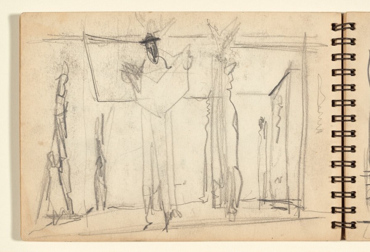 Sketchbook by Mark Rothko